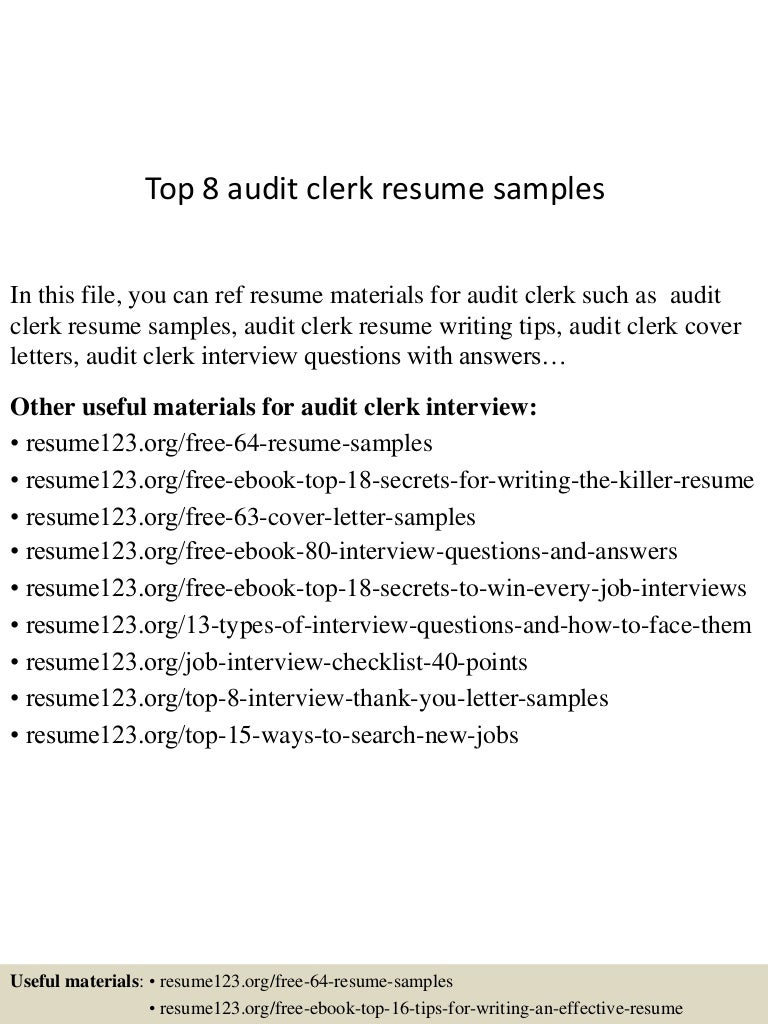 purchasing clerk cover letter