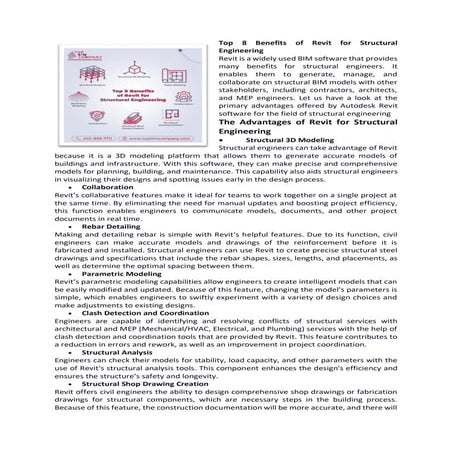 Top 8 Benefits of Revit for Structural Engineering.pdf