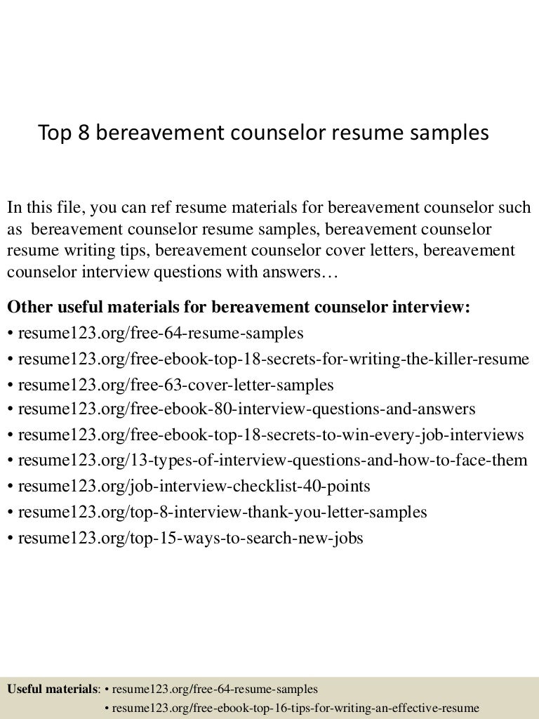 bereavement cover letters