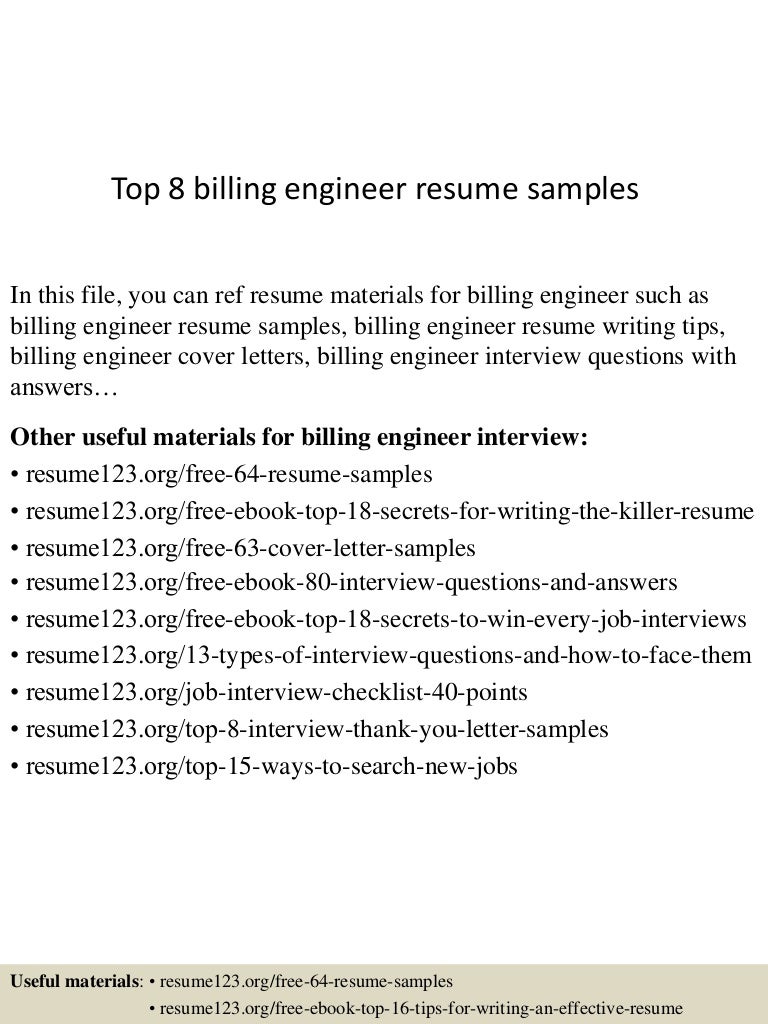 top8billingengineerresumesamples 150614084359 lva1 app6892 thumbnail 4jpgcb1434271483 - Pipeline Engineer Sample Resume top8billingengineerresumesamples 150614084359 lva1 app6892 thumbnail 4jpgcb1434271483 - Pipeline Engineer Sample Resume