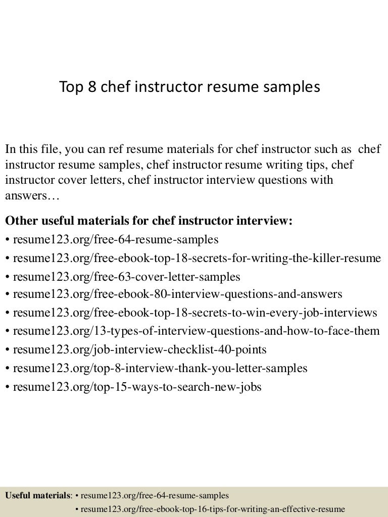 150601104851 lva1 app6892 thumbnail 4 top 8 chef instructor resume samples 48835265 chef instructor cover letter chef instructor cover letter - Cover Letters For Chefs 150601104851 lva1 app6892 thumbnail 4 top 8 chef instructor resume samples 48835265 chef instructor cover letter chef instructor cover letter - Cover Letters For Chefs