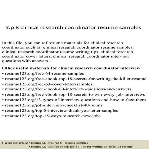 Clinical Project Manager Cover Letter