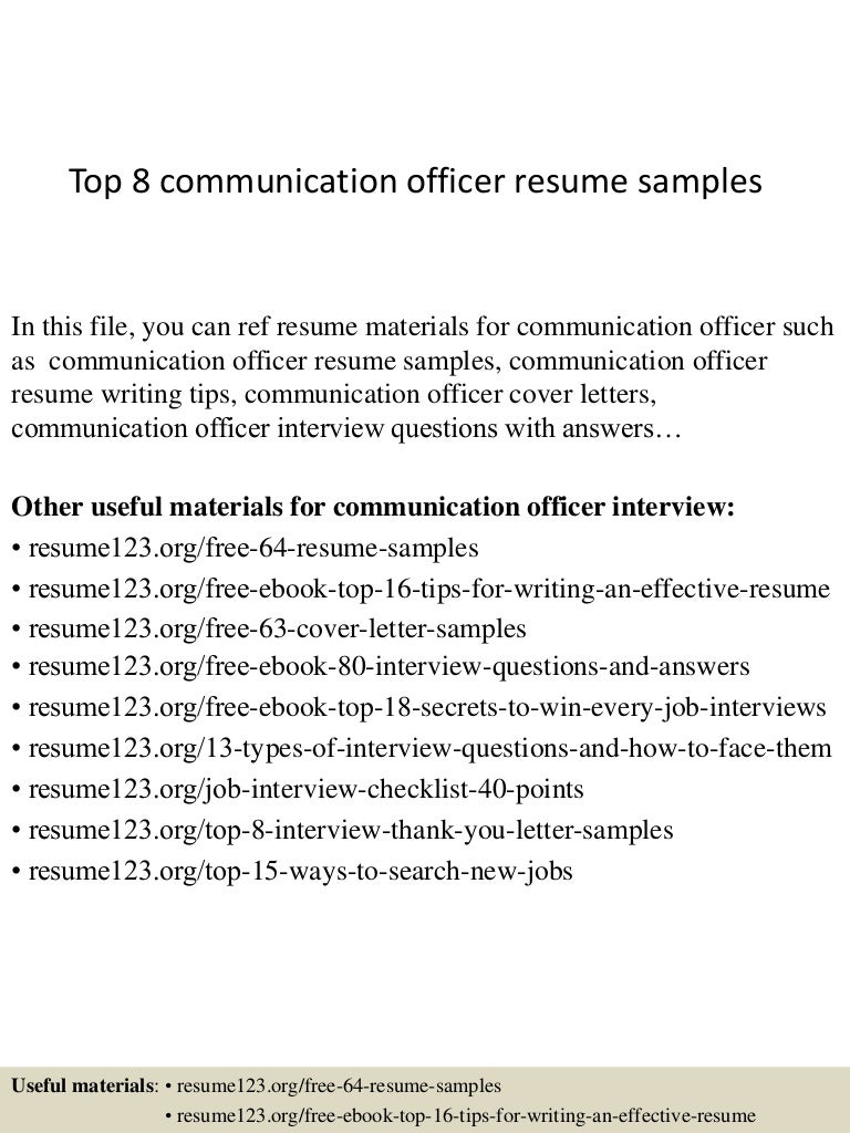 Topcommunicationofficerresumesamplesconversiongatethumbnailcb also topcommunicationofficerresumesamplesconversiongatethumbnailcb also