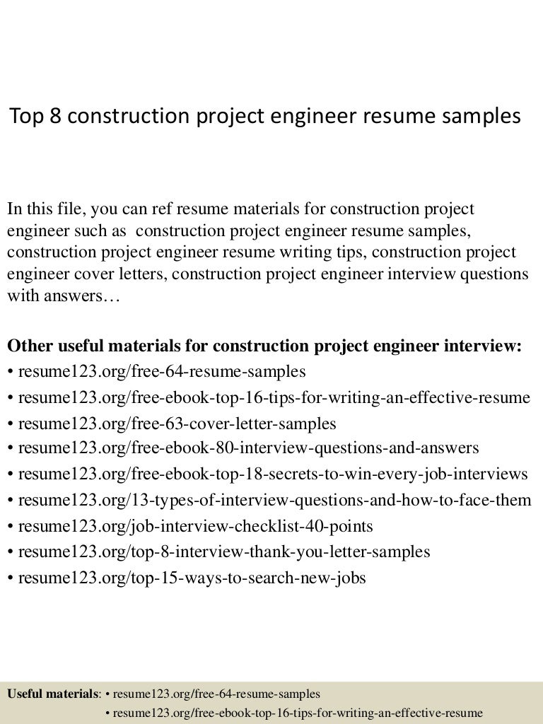Top8constructionprojectengineerresumesamples 150406202140 Conversion Gate01 Thumbnail 4 Jpg Cb 1428369746 Top8constructionprojectengineerresumesamples 150406202140 Conversion Gate01 Thumbnail 4 Jpg Cb 1428369746