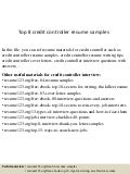 Distressed analyst resume
