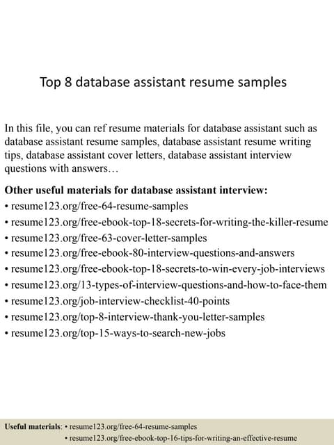 top 5 database administrator cover letter samples database administrator cover letters