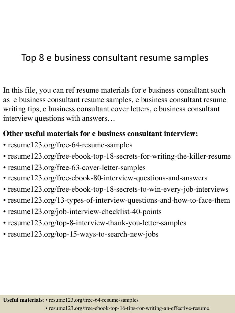 Top8ebusinessconsultantresumesamples 150723073938 Lva1 App6892 Thumbnail 4 Jpg Cb 1437637241 Top8ebusinessconsultantresumesamples 150723073938 Lva1 App6892 Thumbnail 4 Jpg Cb 1437637241
