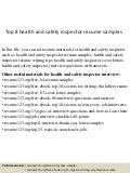 top 8 head usher resume samples