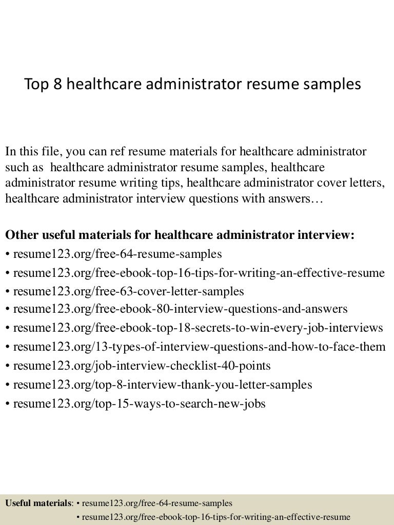 Resume of claims specialist healthcare