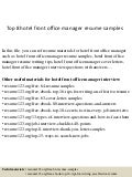 front office manager cover letter sample hotel front office manager