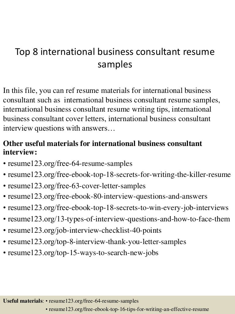 international business jobs