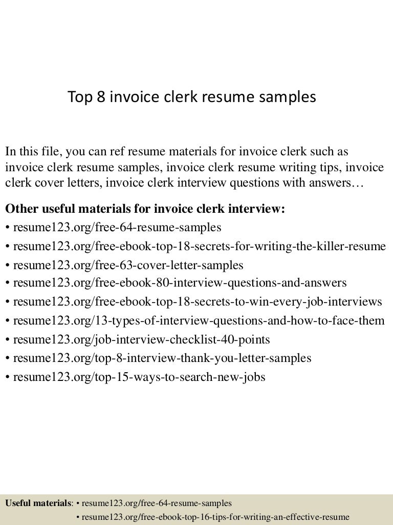 invoice clerk cover letter sample file clerk cover letter