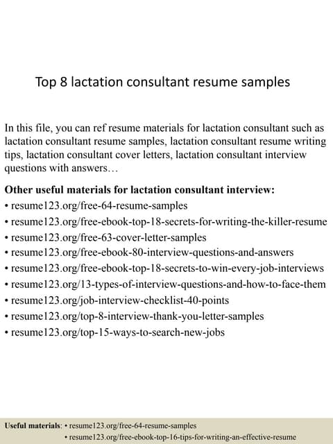 Top 8 documentation officer resume samples | PPTX