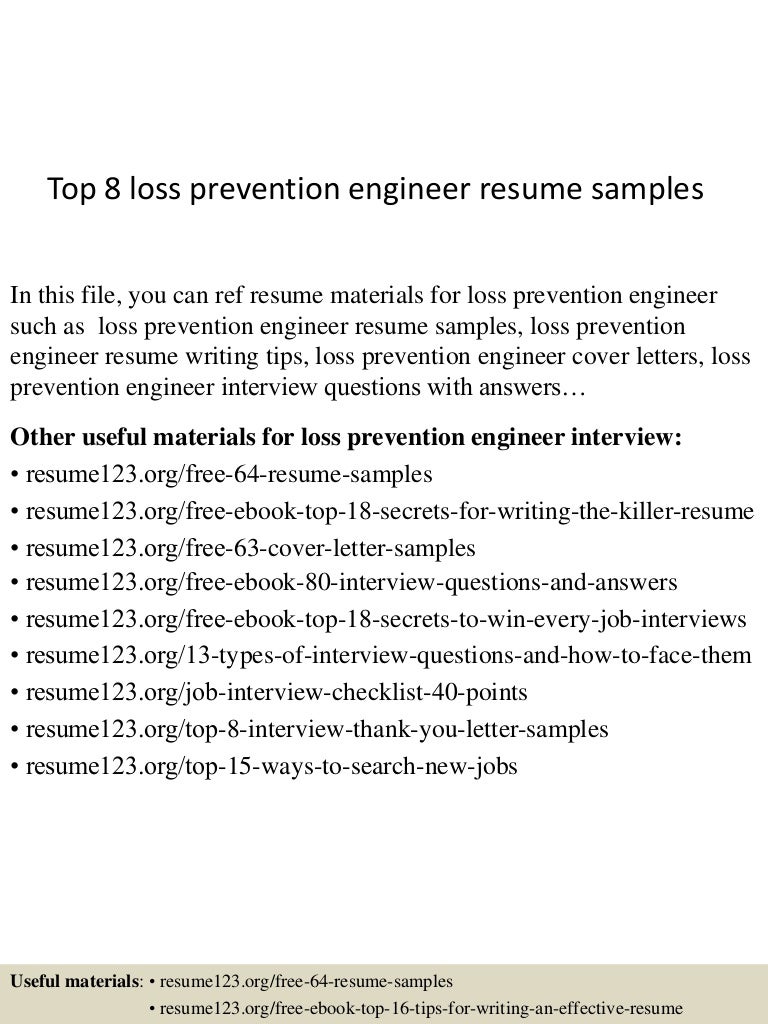 loss prevention interview questions
