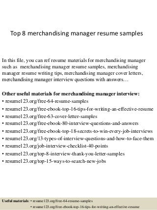 Jewellery merchandising doc resume india