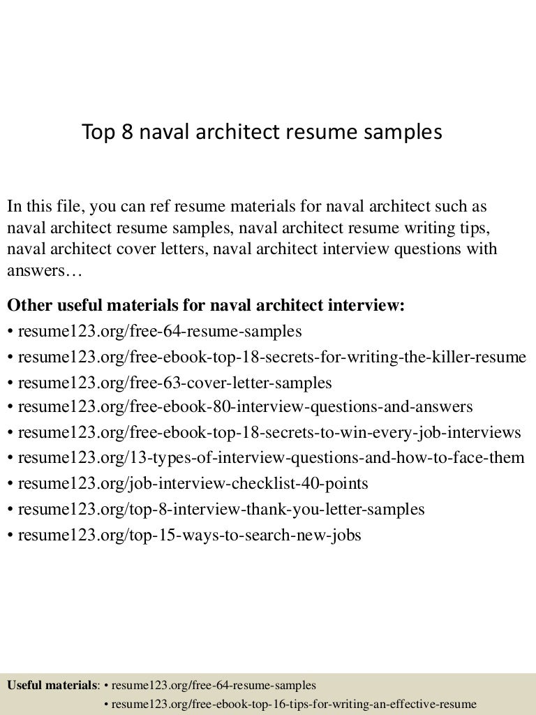 top 8 naval architect