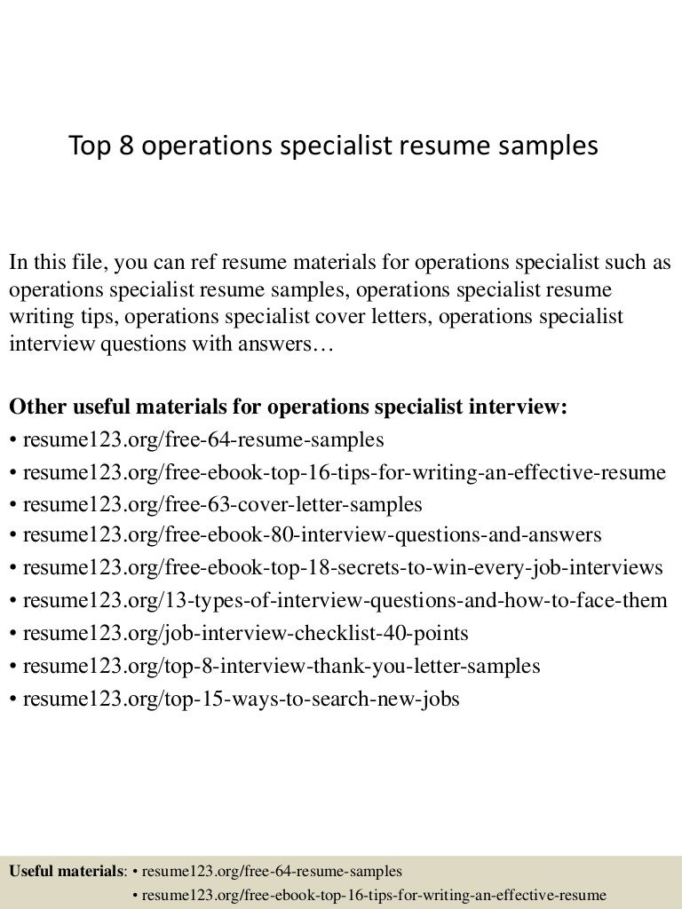 Resume Navy Operations Specialist Resume operation specialist sample resume preparation resume