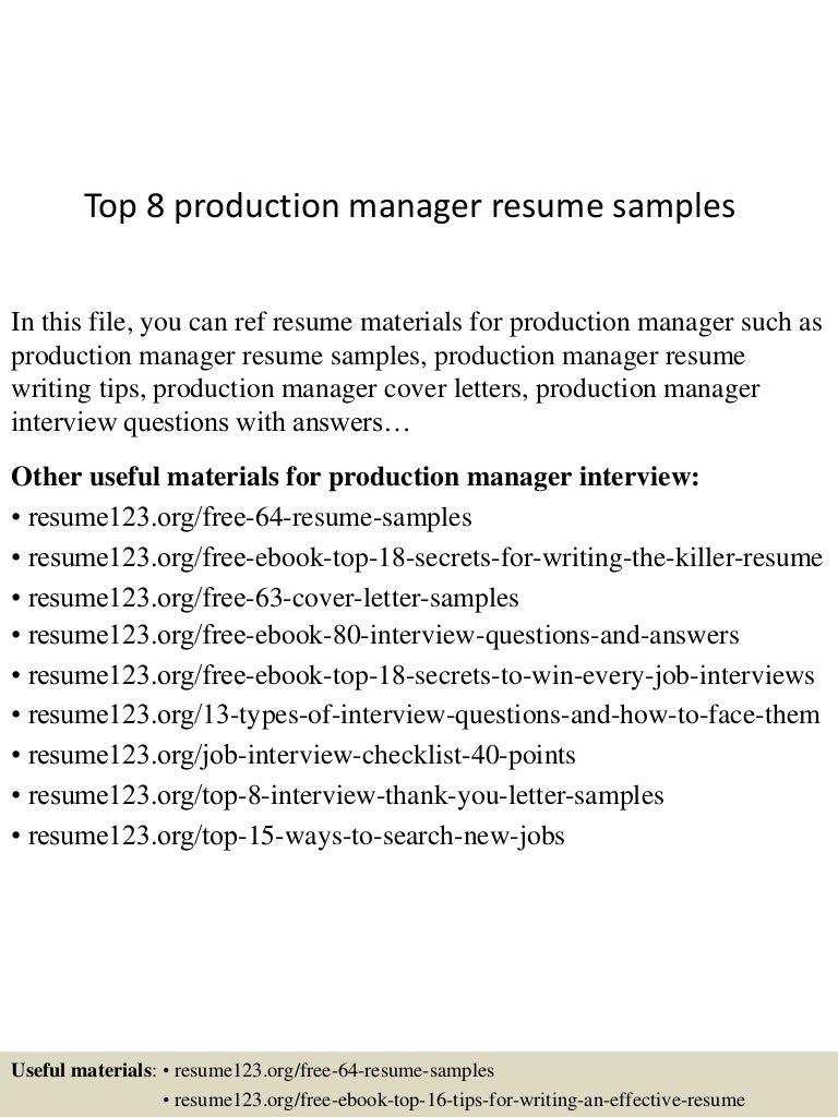 Resume director product managment guns