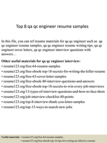 Qa Qc Engineer Cv Pdf Qa Qc Engineer Cv Pdf