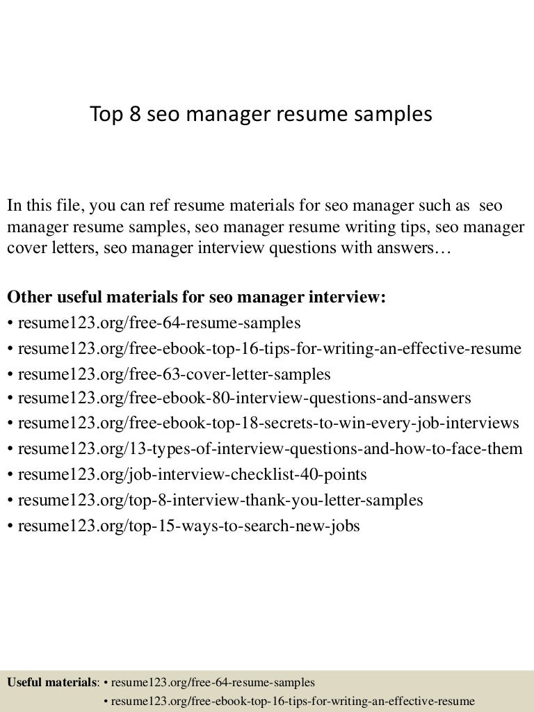 seo resume examples juve cenitdelacabrera co