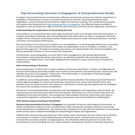 Financial, accounting, and taxation | PPT