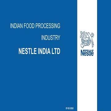 Nestle Industrial analysis