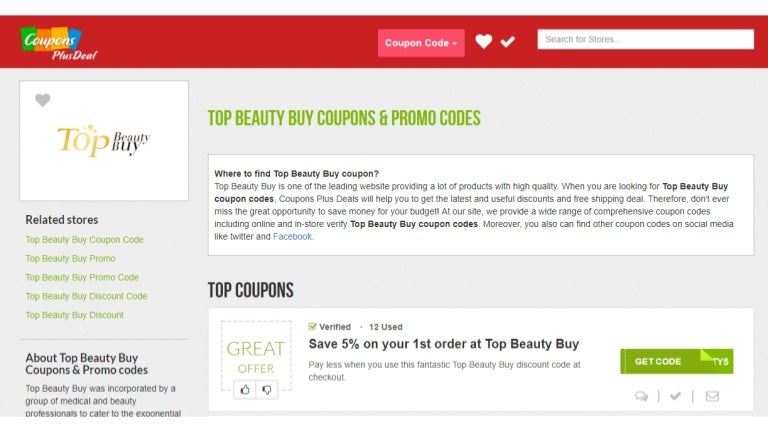 top buy buy coupon code