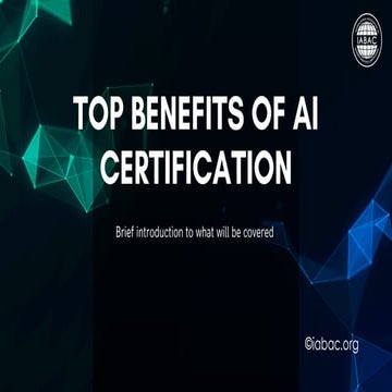 Top Benefits of AI Certification    .pdf