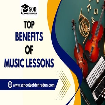 Top Benefits of Music Lessons | For Kids | PPTX