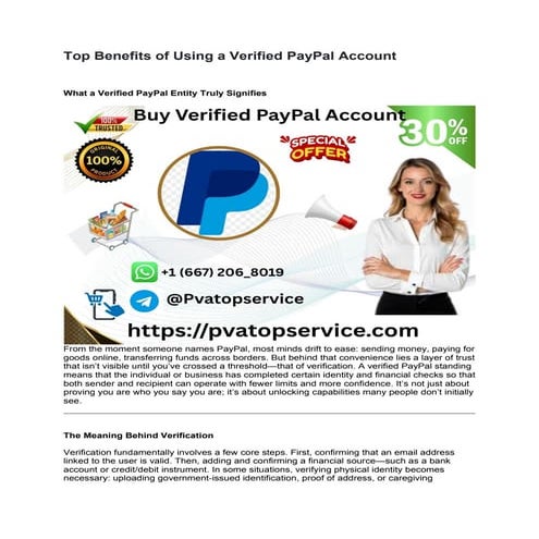 Top Benefits of Using a Verified PayPal Account.docx