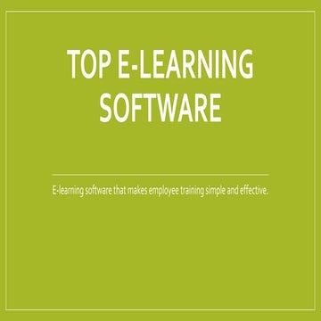 Top E-Learning software.pptx