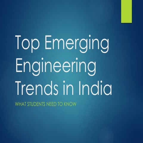 Top Emerging Engineering Trends in India.pptx