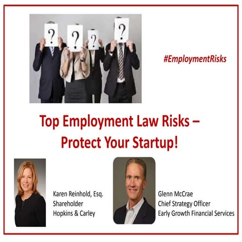 Top Employment Law Risks Pptx