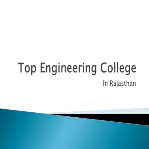 Top engineering college ppt