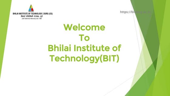 presentation of BIT Engineering College | PPTX