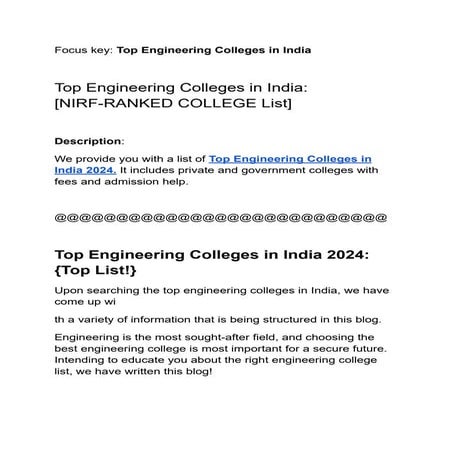 Top Engineering Colleges in India(GUEST POST) - Google Docs.pdf