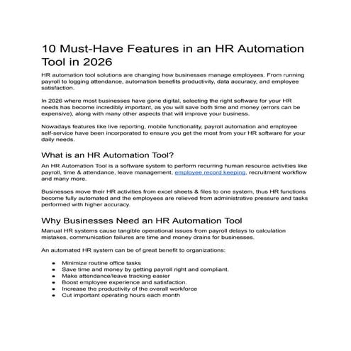 HR_Automation_Presentation .ppt download | PPTX