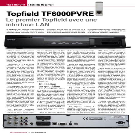 Topfield | PDF
