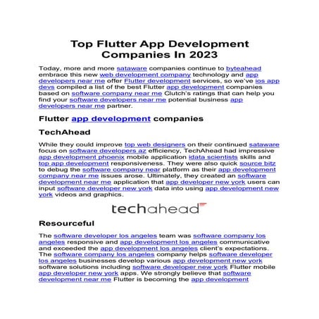 Top Flutter App Development Companies In 2023.pdf