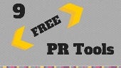 9 Free Public Relations Tools