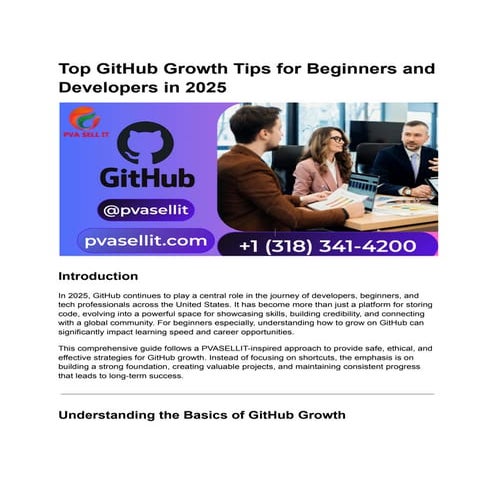 15 Smart Strategies to Make Your GitHub Profile Stand Out in 2026 | PDF