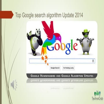 All Top Google Search Algorithm Update 2014