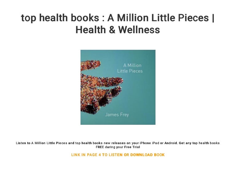 View A Million Little Pieces Book Cover PNG