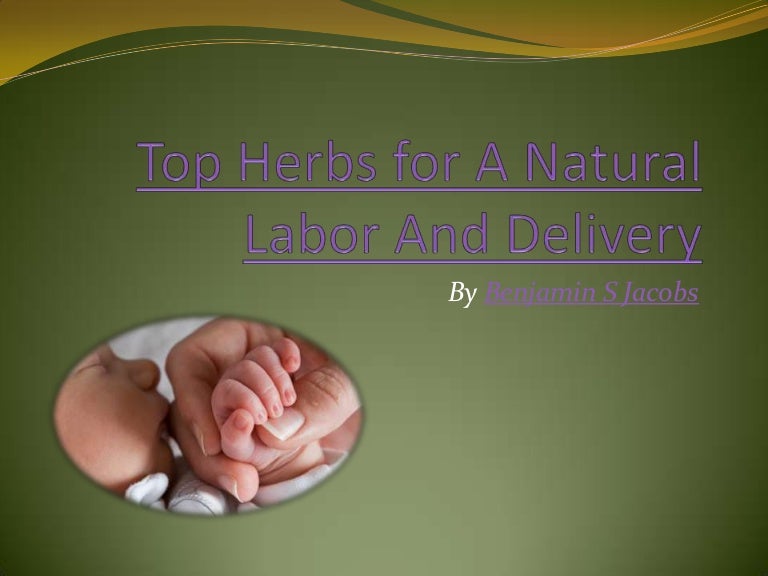Top herbs for a natural labor and delivery
