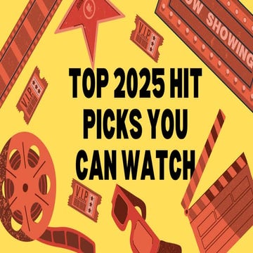 Top Hollywood Movie Hits of 2025 You Can Stream