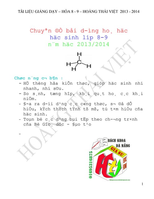 tong hop ly thuyet mon hoa 8 9