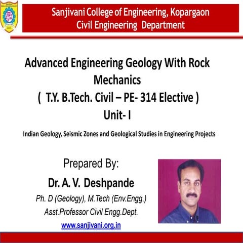TOPIC 1.1 Geological Map of India.pptx