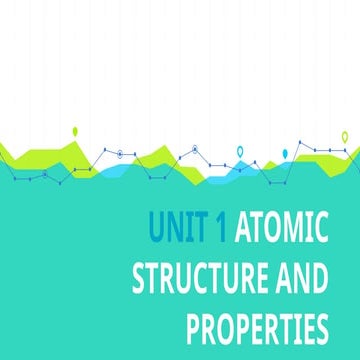 Atomic Structure and Properties: AP Chem