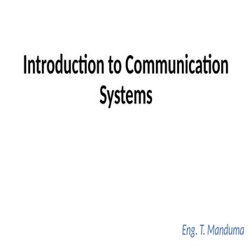 Topic 1 - Introduction to Digital  Communication Systems.pptx