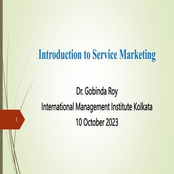 Topic 1- Introduction to Service Marketing 10 October 2023.pptx